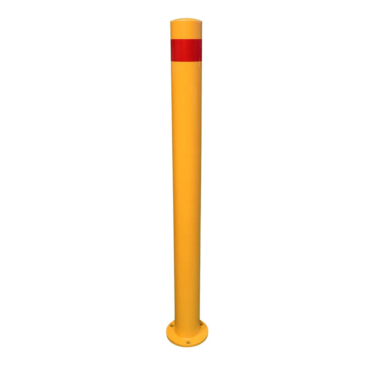 900MM Yellow Safety Bollard